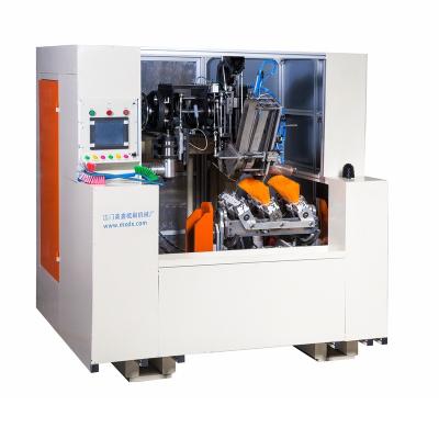 China Make Variety Shape Brush CNC High Speed ​​5 Spindle 2 Automatic Drilling 1 Brush Trimming Making Machine For Wood Base Brush / Speedy Brush for sale