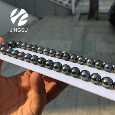 China Elegant Traditional Design Natural Color Good Quality Black Tahitian High Luster Beads Necklace Jewelry Type for sale