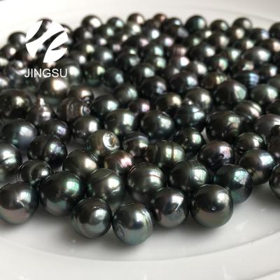 China Jewelry Using Natural Loose Color Circle Tahitian Pearls for sale