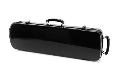 China Waterproof Violin hard Case With Key Lock Soft Velvet Interior Leather Handle for sale