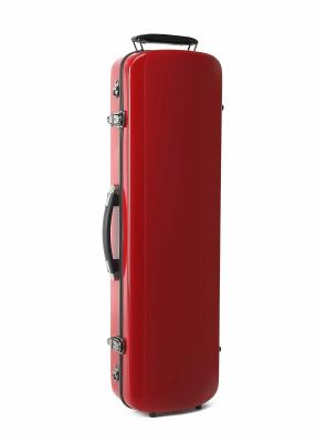 China Fiberglass Luxury Double Violin hard Case With Key Lock Silk Lining for sale