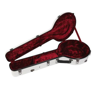 China Multiple Color Hardshell Banjo Case With 5 Locks Foam Padding Interior for sale