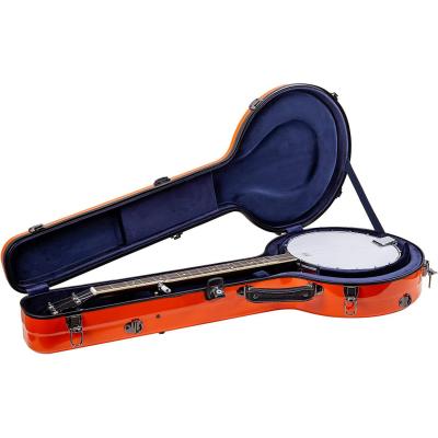 China Resistência ao impacto Fibra de vidro Hardshell Banjo Case sem rodas à venda