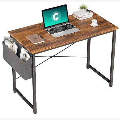 China New Design Adjustable Modern Gray Brown Gray Brown Storage Bag Storage Writing Desk Simple Modern Computer Desk (Size) for sale