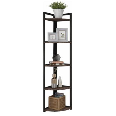 China Best Viable Selling Simple Elegant Flower Plant Display Corner Shelf Universal Metal Corner Shelf for sale