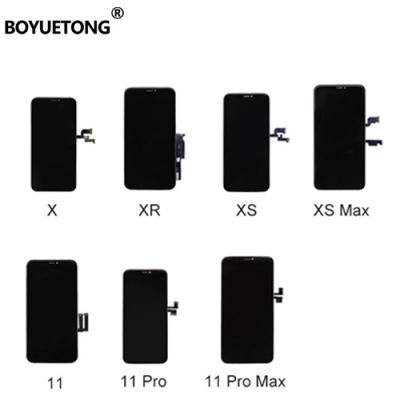 China Original LCD screen Display For iPhone X XS XSMAX XR 11 11PRO 11PROAMX Touch Table Digitizer Assembly Replacement Original LCD scree for sale