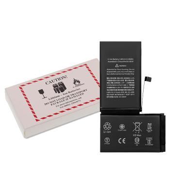 China 100%brandnew mobile phone factory high capacity battery mobile phone battery for iphone XSMAX 3174mAh for sale