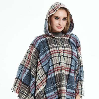 China 2021 European American New Arrivals Thicken Tassel Winter Ladies Shawl Wholesale Women Keep Warm Shawls for sale