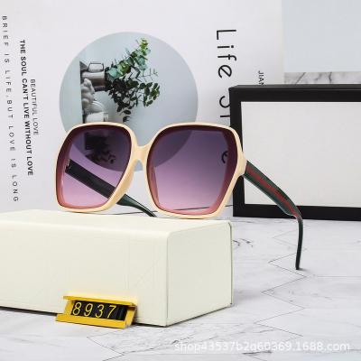 China Fashion Sunglasses 2022 New Arrivals Designer Famous Brands Shades Square Women Luxury Sunglasses for sale