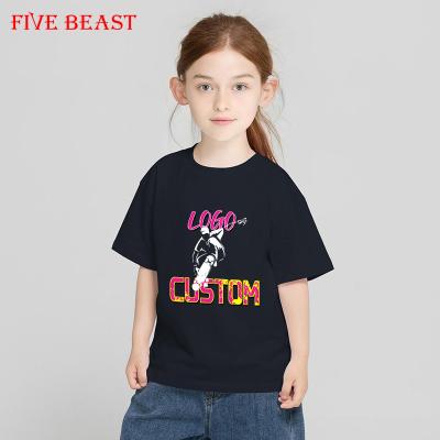 China 100% Oversized Cottmn Anti-Shrink T-Shirt For Boys Boys T-shirts&Polo Kids Teen Shirts for sale