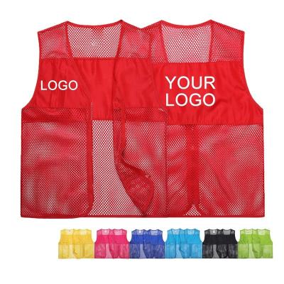 China Custom Unisex Anti-wrinkle Vest Uniform Training Service Logo Printing Mens Vests And Waistcoats for sale