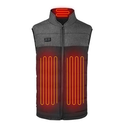 China Men's Anti-Shrink Vest Winter Warmer Jacket Guardian Warm Updraft Heated Safe Men's Vest for sale