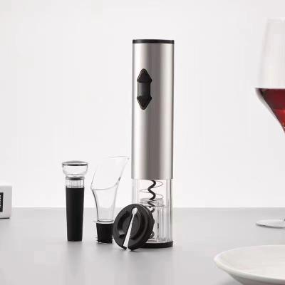 China Hotel Wine Openers ABS Wine Opener Twist Battery Operated Plastic Automatic Corkscrew Electric Wine Bottle Opener for sale