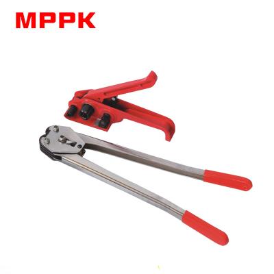 China CLOTHING PP Handheld PET Strap Tensioner Sealer Set Hand Tools Strapping Machine for sale