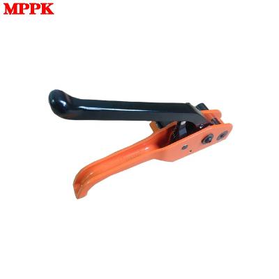 China Food MPPK XW32 Manual 13-32mm Woven Fiber Orange Polyester Composite Rope Tying Machine Tensioner for sale