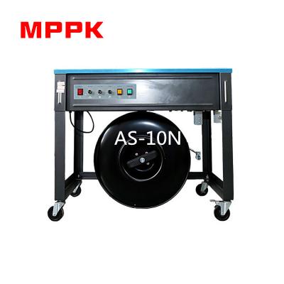 China Semi automatic pp food strapping machine AS-10N for sale