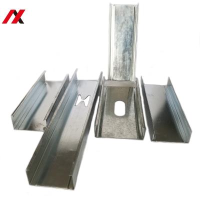 China Contemporary stud and track for ceiling and drywall profile galvanized lightweight steel keel for sale