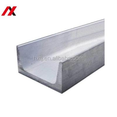 China Universal Hot Rolled Construction And Channel U Section Steel Profile for sale