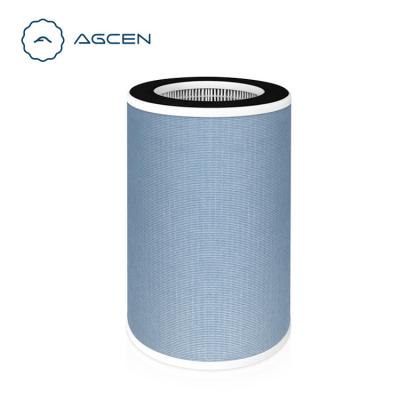 China OEM/ODM: Yes 3 in 1 compound filter with primer layer, HEPA13 layer and activated carbon filter for air purifier T01A T01F for sale