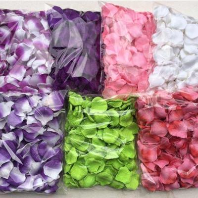 China Artificial Petals Wedding Home Wedding Petal Curtain Rose Petal Snaps Catalog Silk Flowers for sale