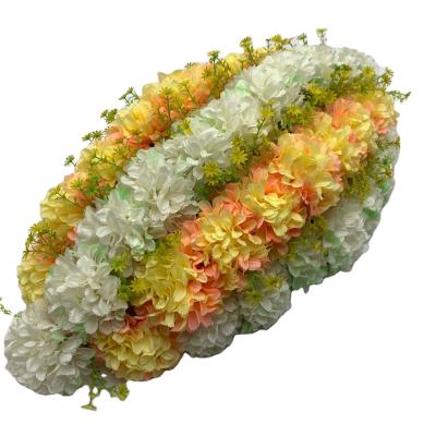 China Restaurant Decoration Home Decoration Artificial Flower Garland Silk Stand for sale