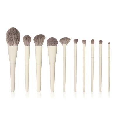 China Angular Blush Hot Sale New Arrival Makeup Brush Set Super Soft Loose Powder Brush Foundation Brush 2022 Beauty Tools for sale