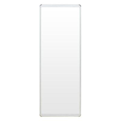 China Aluminum Alloy Wardrobe Sliding Doors Bedroom Minimalist Glass Full Mirror for sale