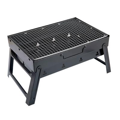 China Mini BBQ Grill High Quality Charcoal Grill Stainless Steel Easily Assembled Outdoor Portable Folding BBQ Grill for sale