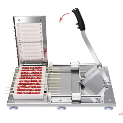 China Holtel High Efficiency Lamb Skewer Filleting Machine for sale