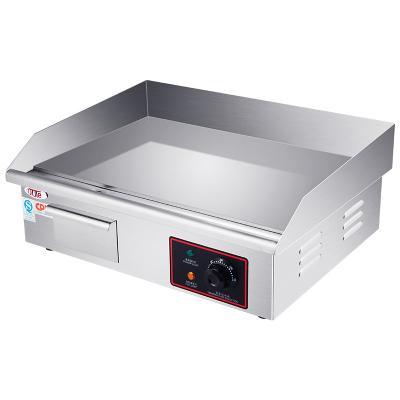 China Commercial Restaurant Countertop Electric Griddle Teppanyaki Grilling Flat Grilling Oven For Steak for sale