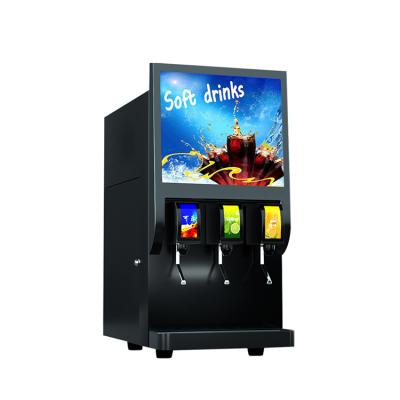 China Restaurant hotel suppliers factory price automatic coke dispenser vending machine with 3 valves for restaurant for sale