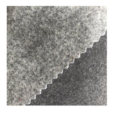 China Antistatic High Quality 100% Wool Felted Upholstery Fabric For Home Textile Sofas for sale