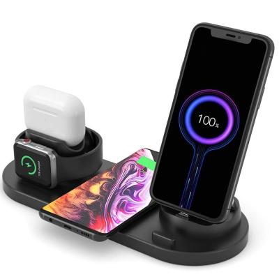 China Mobile phone ABS+pc+silicon gel fast charger cell phone charging station desktop mobile for sale