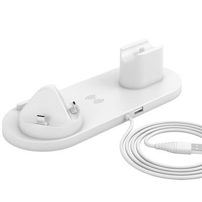 China Cell Phone QC3.0 Charging Station Pedestal Multi Port 1 x USB AV For Apple Watch for sale