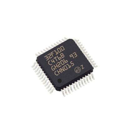 China Support BOM table quotation, imported original large quantity and original excellent price STM32F100C4T6B LQFP48 for sale