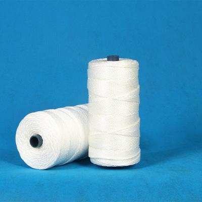 China High tenacity 210d/3ply/etc elastic yarn 100% white nylon fishing twine dyed or raw for net for sale