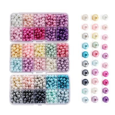 China Wholesale Colorful DIY Jewelry Bracelet Necklace Plastic DIY Beads Round Seed Glass Beads For DIY Accessories Bracelets Necklace Making for sale