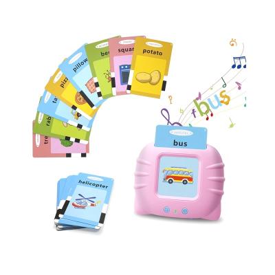 China 112 and 255 Educational Cards Learning Toys for Children Early Educational Words Reading Talking Flash Card Learner Toy Learning Machine For Kid for sale