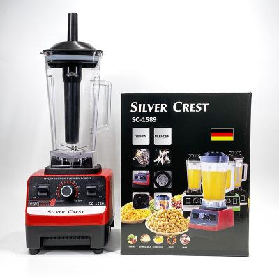 China Cheap Car 2 in 1 Electric Blender with Small EU UK 220V 3000W 4500W 2 Cup 2.5L 2 in 1 Silver Peak Blender SC-1589 for sale