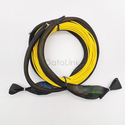 China SC/UPC to SM G657A2 3.0mm LSZH 17M SC/UPC 12 FIBER Optical Armored Patch Tie Adss Fiber Optic Cable DTL for sale