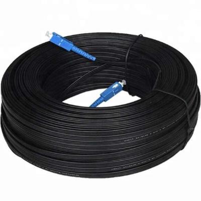 China Outdoor FTTH Jumper Drop Cable FTTH SC/UPC SC/APC G657A Fiber Optic Cable Patch Cord for sale