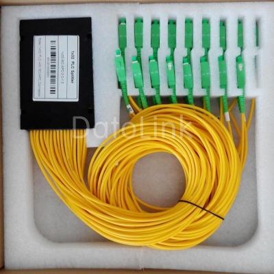 China FTTH FTTB FTTX Network PLC Fiber Optic Splitter 1*32 ABS Packing With Input Cable 2.0mm and Output 3.0mm for sale