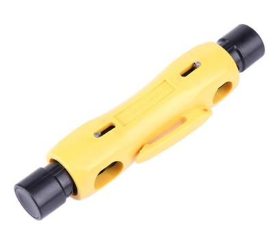 China For RG-59/62/6/11/7 /213/8 Coaxial Cable Stripper Stripper Coaxial Cable 2 Side Blades Multifunctional Clamp Stripper for sale