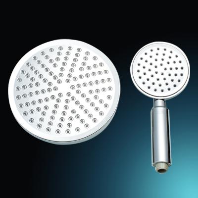 China 2016 plastic chrome  shower set complete high quality shower head set bathroom sets hand shower for sale