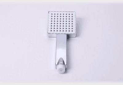 China High Flow Hand Held Single Function Shower Head ABS Polished Chrome for sale