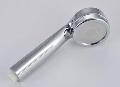 China Polish Chrome Plated Handheld Anion Shower Head Negative Ion For Bathing for sale