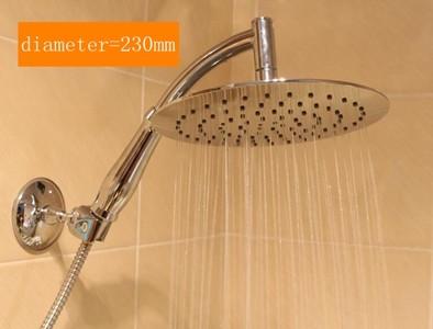 China Water Efficient Bathroom Overhead Shower Head 8 Inch High Water Pressure for sale