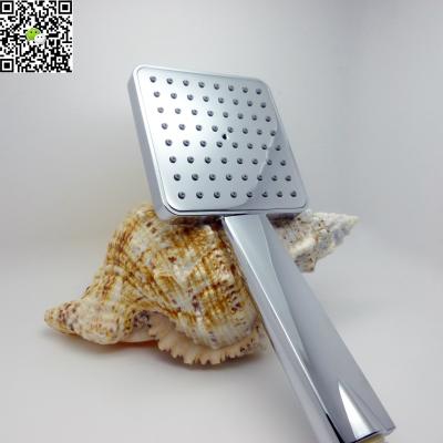 China Exquisite Square Single Function Shower Head / Low Water Pressure Shower Head for sale