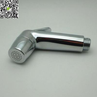 China Low Water Pressure Shattaf Bidet Spray Chrome Plated ABS Plastic Material for sale