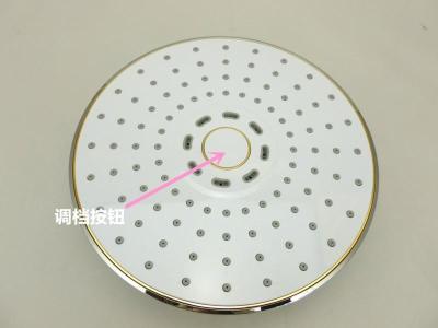 China Bathroom Large Overhead Shower Head / Ceiling Rain Shower Head High Water Pressure for sale